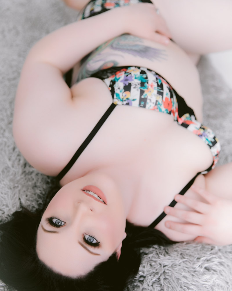 Plus Size Boudoir Photography