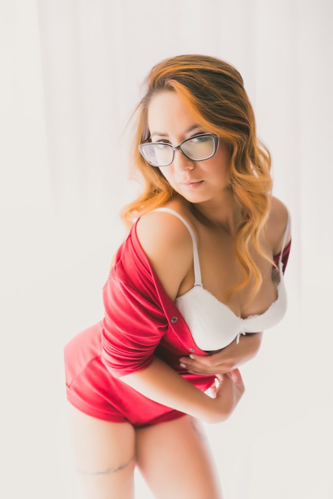 Boudoir photoshoot